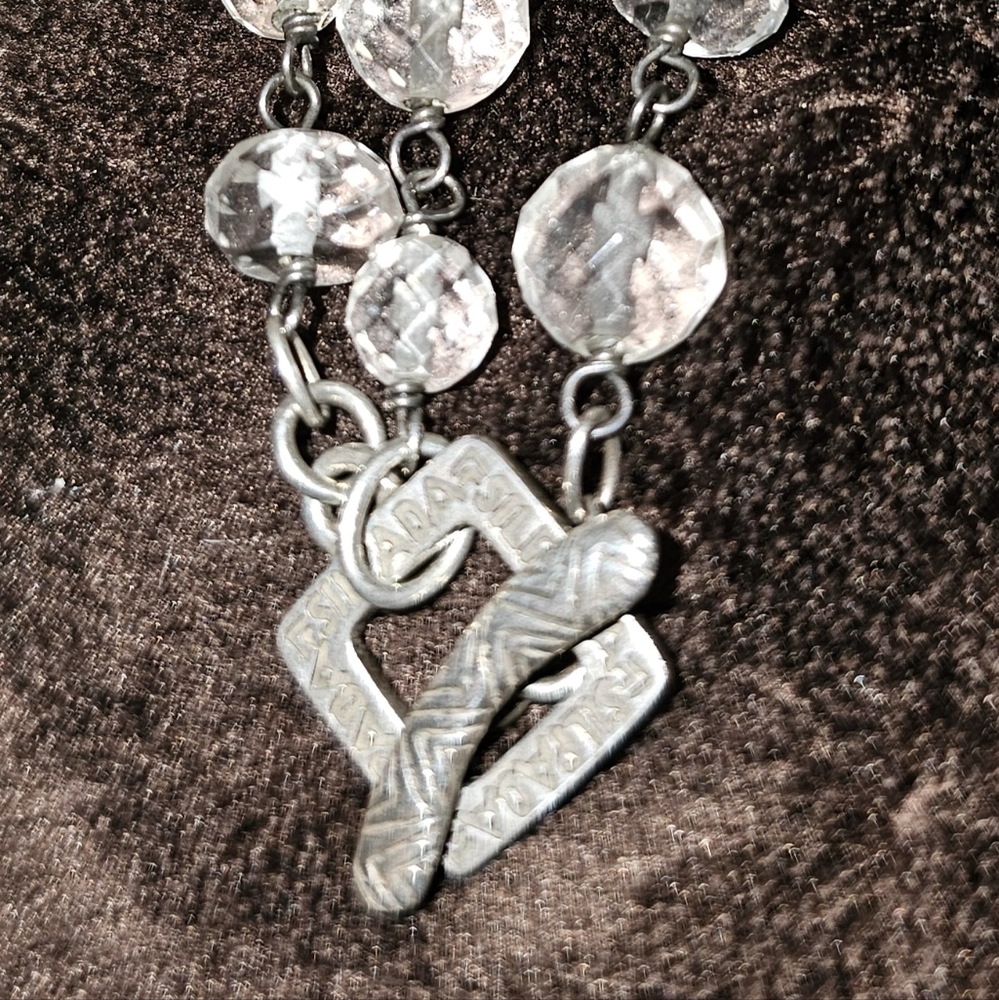 SILPADA Glass and Sterling Silver Necklace (N1503) - Picture 3 of 4